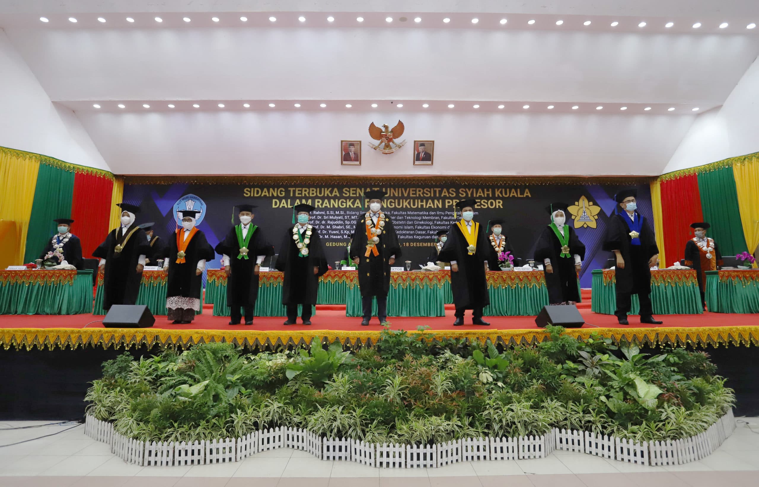 Unsyiah Kembali Kukuhkan Enam Profesor