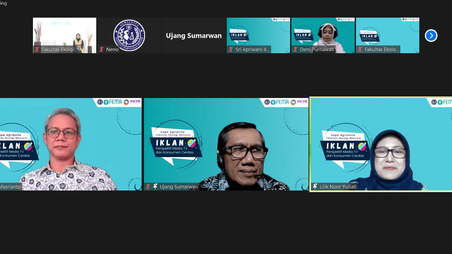 Bincang Perihal Iklan bersama Guru Besar dan Alumni IPB University