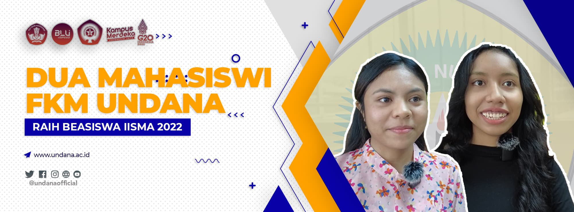 Raih Beasiswa IISMA 2022 ke Korsel dan Hungaria, Ini Cerita Dua Mahasiswi FKM Undana