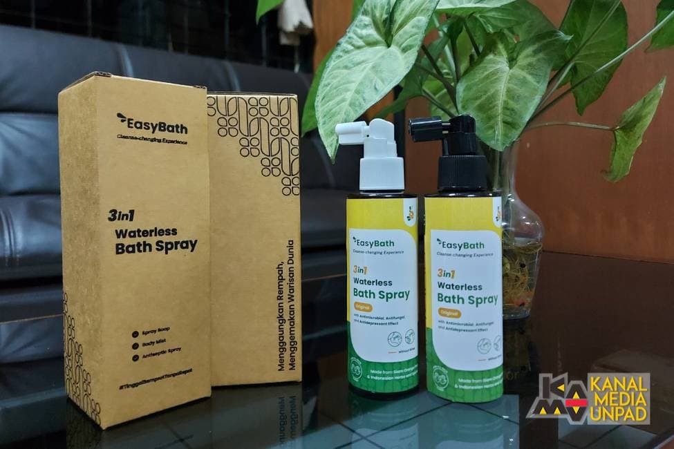 Mahasiswa Unpad Buat Produk Pembersih Multifungsi, Bisa Mandi Tanpa Bilas