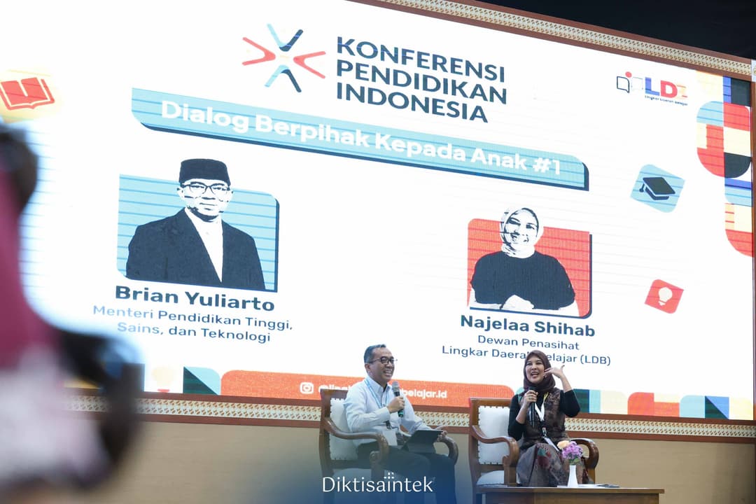 Mendiktisaintek Menghadiri Konferensi Pendidikan Indonesia