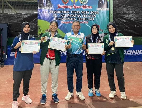 Mahasiswa Akuntansi Poliban Harumkan Nama Kampus di Kejurprov Kalsel 2025