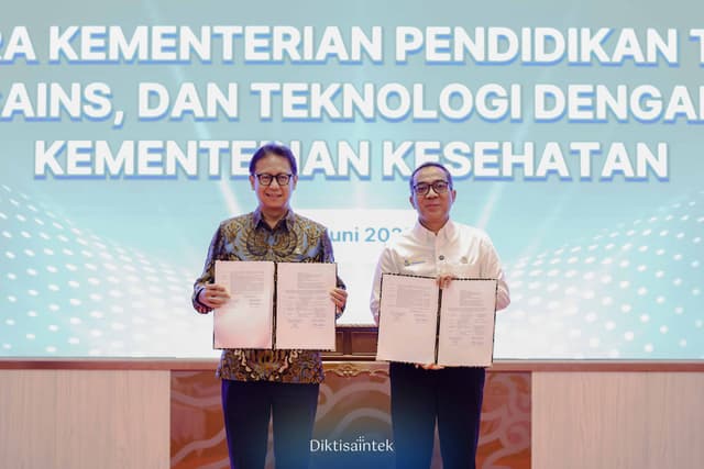 Peluncuran Komite Bersama Antara Kementerian Pendidikan Tinggi, Sains, dan Teknologi Republik Indonesia dengan Kementerian Kesehatan Republik Indonesia
