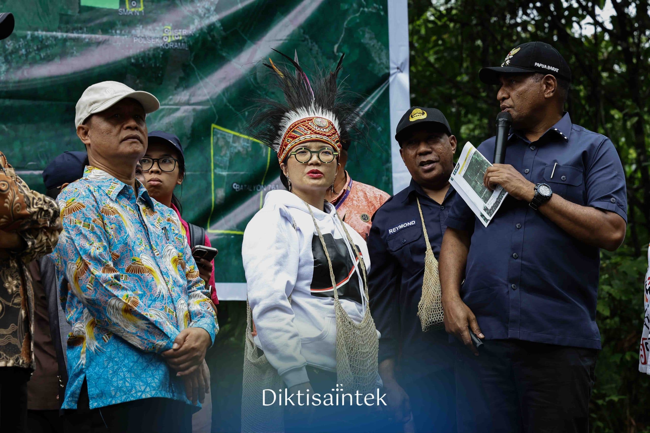 Wamen Stella Tinjau Lokasi Sekolah Garuda di Papua Barat