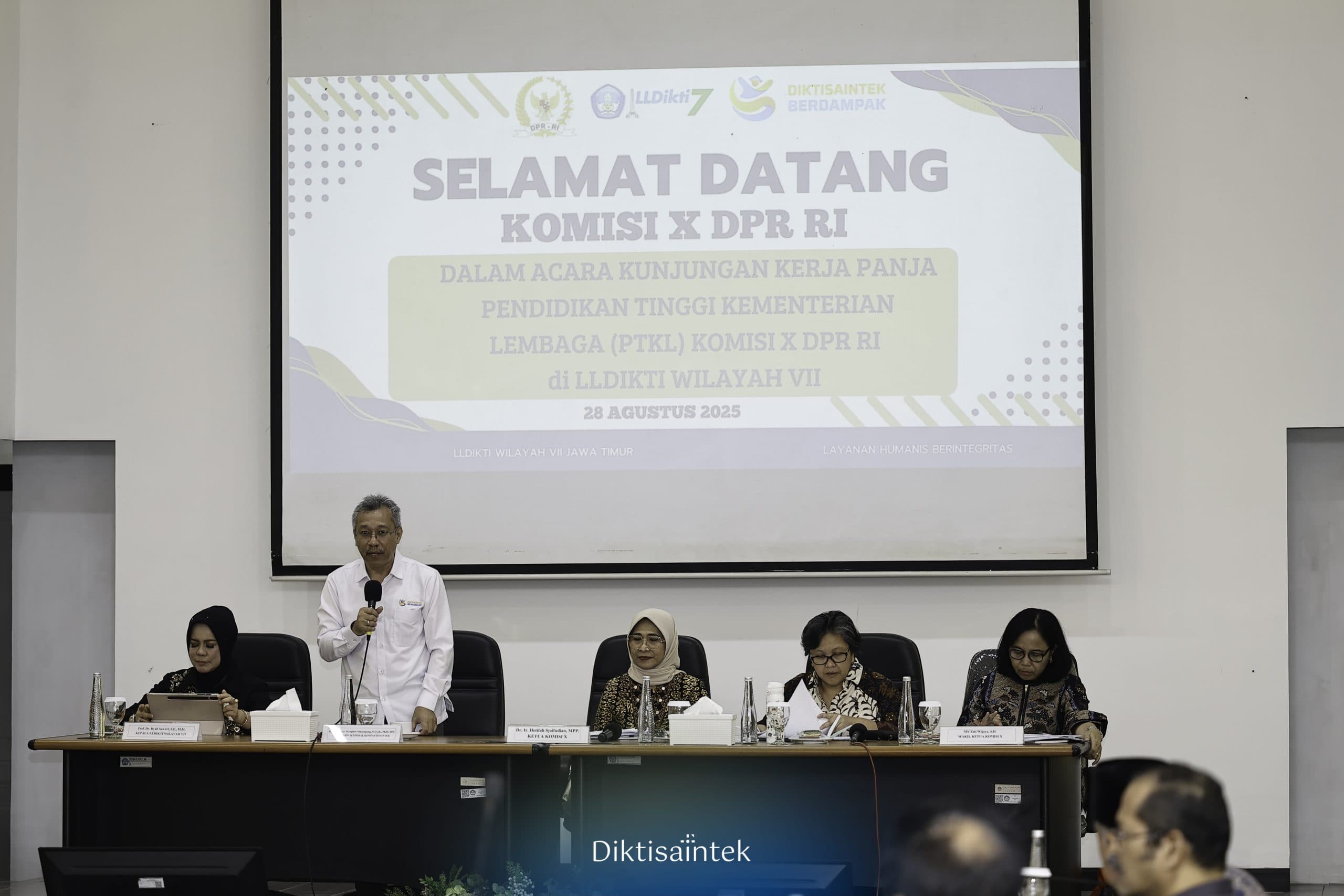 Kemdiktisiantek dan Komisi X DPR RI Gelar Kunjungan Kerja Panja PTKL: Bahas Efisiensi dan Relevansi Pendidikan Tinggi Kementerian Lembaga