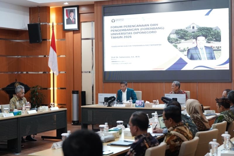 Forenbang UNDIP 2026: Menuju Kampus Transformatif berkelas Dunia dengan Riset Berdampak