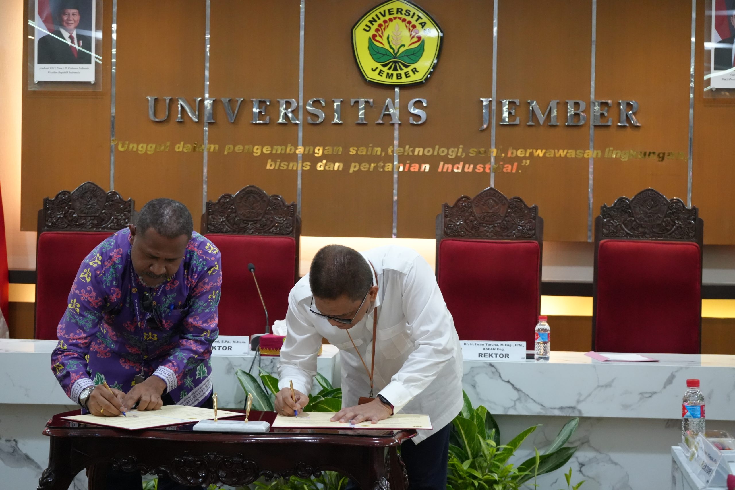 UNEJ dan UNIPA Tandatangani MoU, Penguatan Mutu Pendidikan Tinggi Berdampak