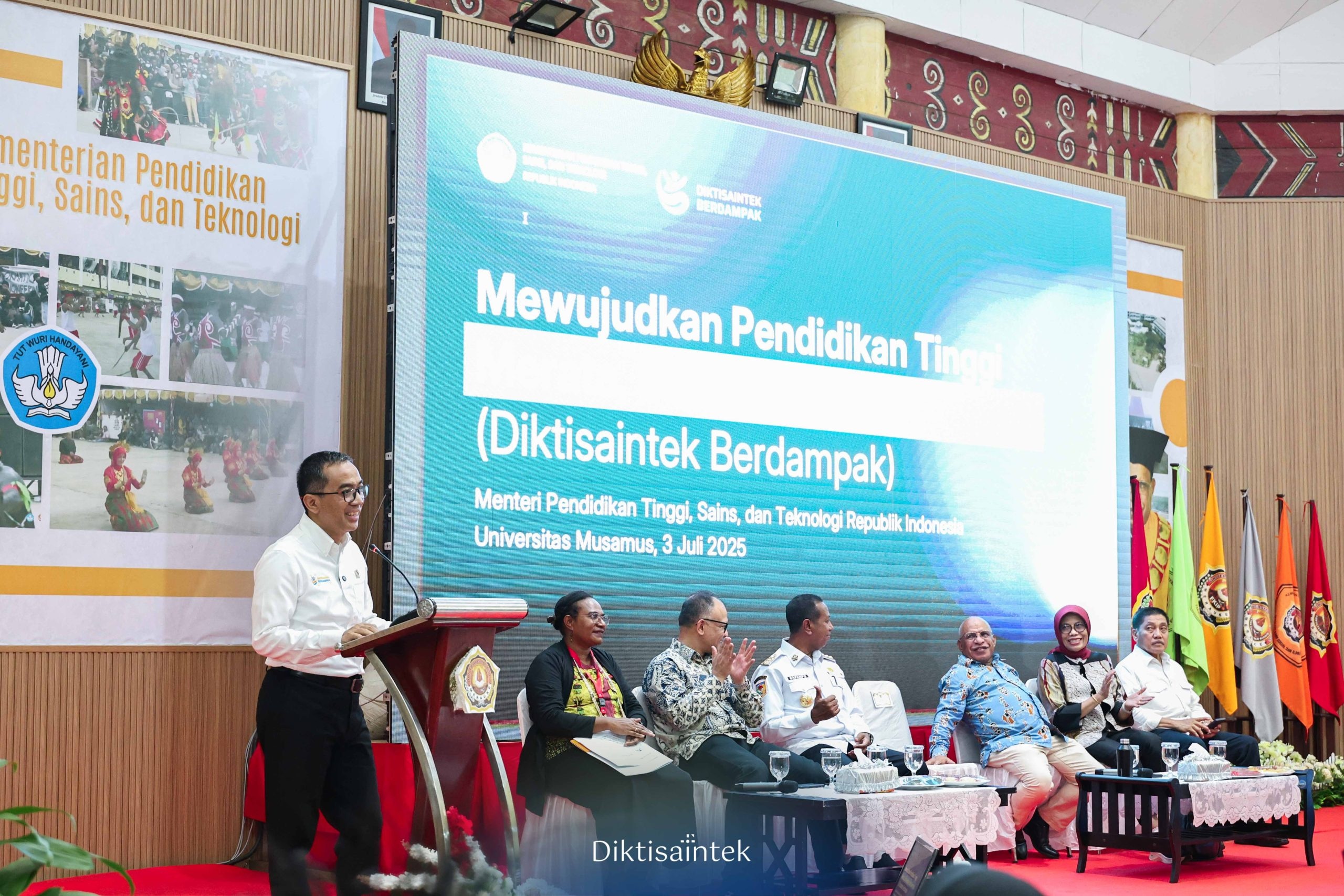 Mendiktisaintek : Musamus Sebagai Lambang Kolaborasi dan Gotong-royong