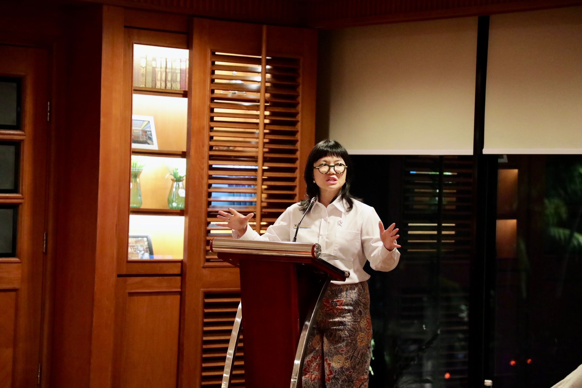 Wamen Stella Dorong Kolaborasi Pendidikan Tinggi dalam Second India-Indonesia Track 1.5 Dialogue