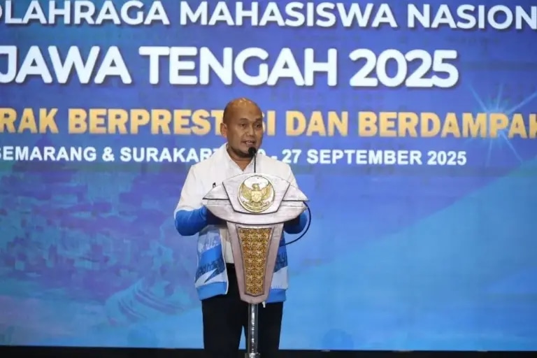 Ketua Umum PB POMNAS XIX 2025 Tekankan Pentingnya Semangat Sportivitas dan Prestasi bagi Mahasiswa